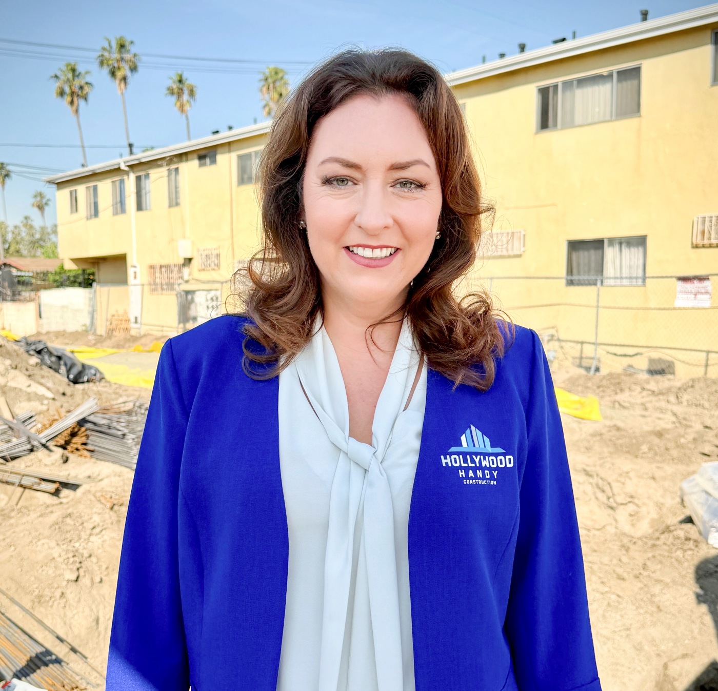 alycia belle ceo blue suit linked