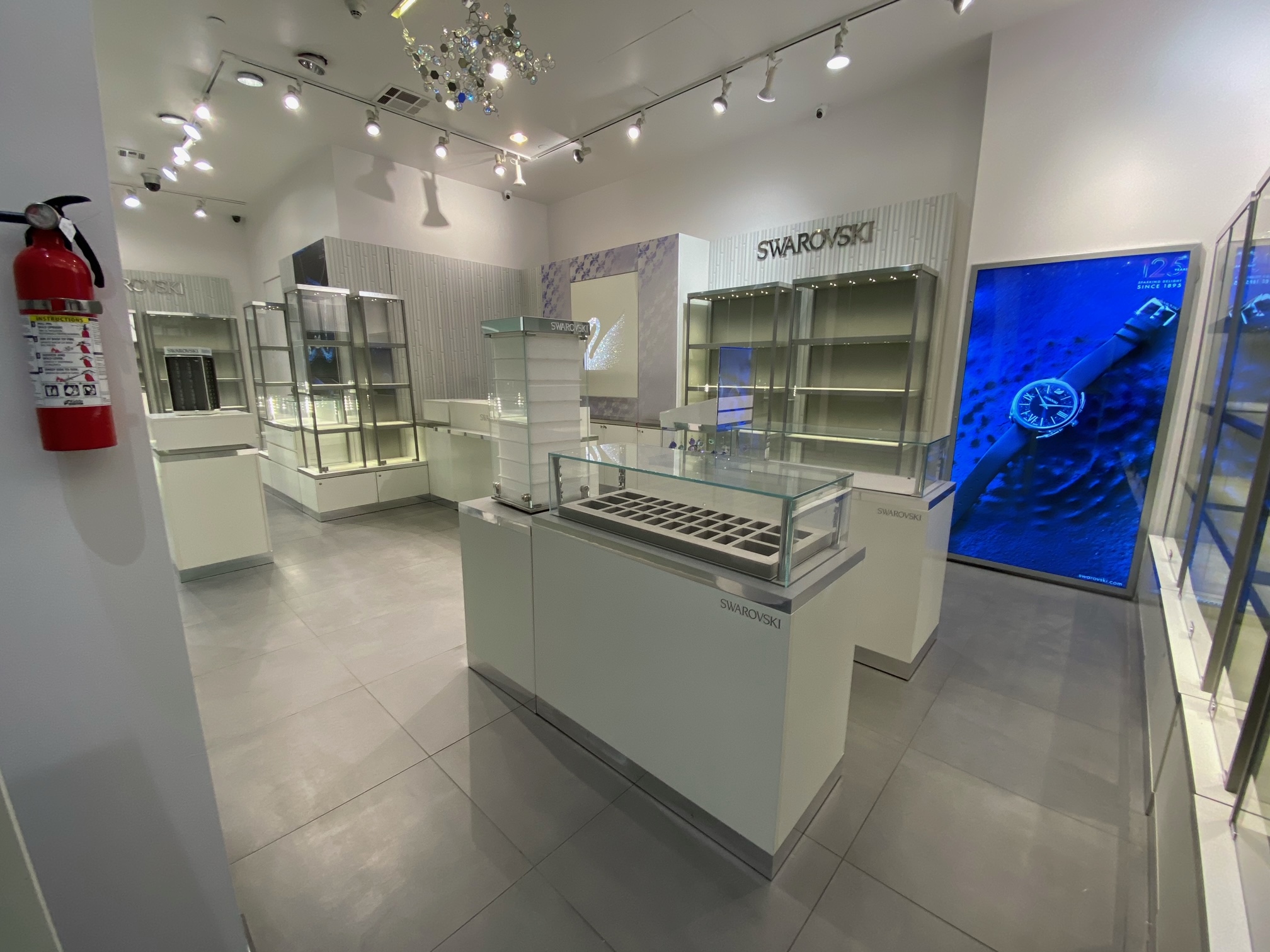 Swarovski Remodel at Westfield Mall