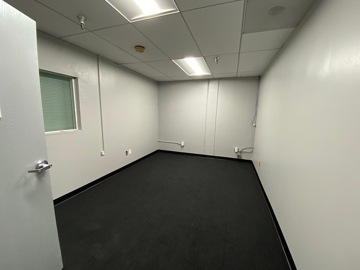 Digital Room New carpet floor, lighting and painted office