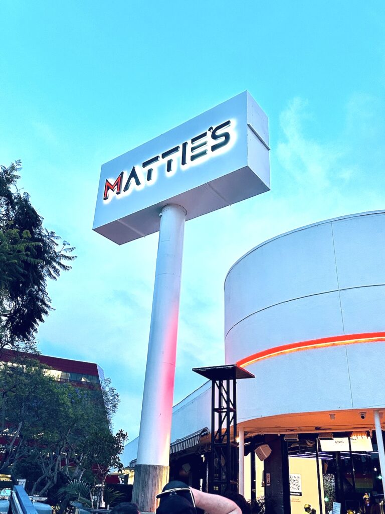 matties weho new sign vert